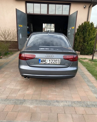 Audi A4 cena 50000 przebieg: 129299, rok produkcji 2012 z Mława małe 79